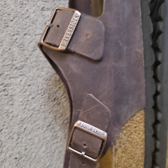 Birkenstock Mens size 46 Brown Oil Tanned - Picture 5 of 7